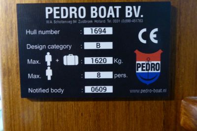 Certificering Pedro Bora 43 afgerond